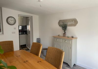 Magnolia House Dining Room to Kitchen